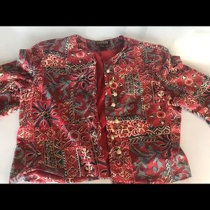 Vintage Georgiou Silk Jacket